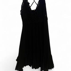 Elegant Black Lace Dress
